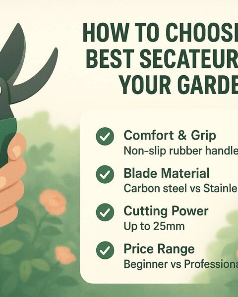 How to Choose the Best Secateurs for Your Garden
