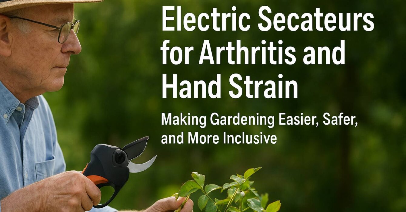 Electric Secateurs for Arthritis and Hand Strain: A Game Changer in Gardening