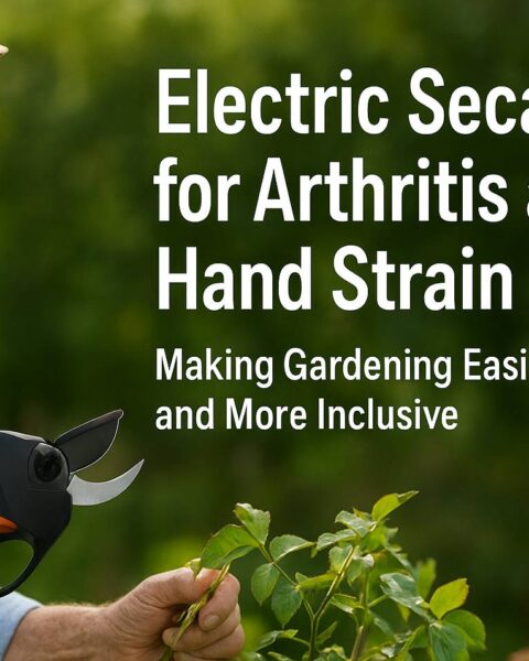 Electric Secateurs for Arthritis and Hand Strain: A Game Changer in Gardening