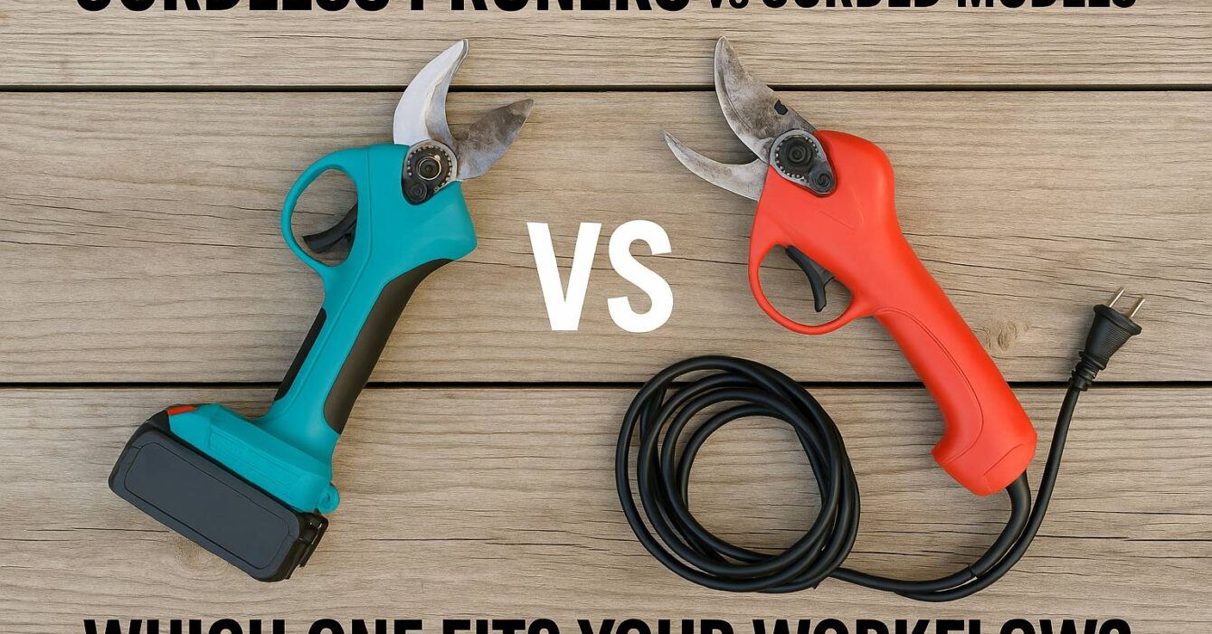 Cordless Pruners vs Corded Models: Which One Fits Your Workflow?