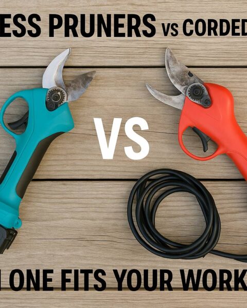 Cordless Pruners vs Corded Models: Which One Fits Your Workflow?