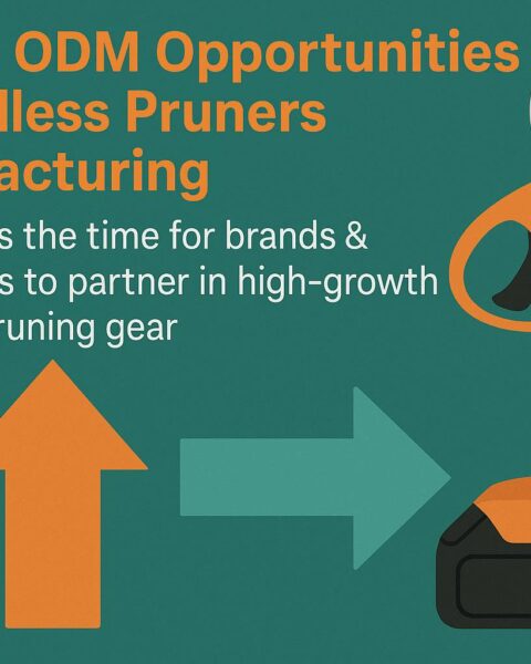 OEM & ODM Opportunities in Cordless Pruners Manufacturing
